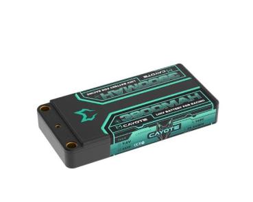 CAYOTE Racing 2S Shorty LiPo  3900mAh bei 7,6V und 145C.